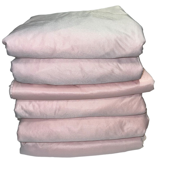 Vintex Underpads Lot of 6 Pink 34" X 36" Incontinence Washable Absorbent Bedding